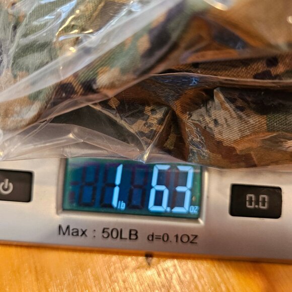 USMC Digital Woodland Camo Combat Jacket Size Medium BDU Cargo gorpcore outdoor - Picture 15 of 15